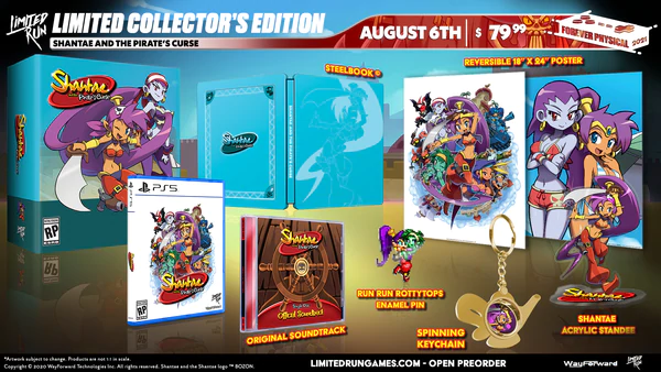 Shantae and the Pirates Curse Collector Edition Limited Run (PlayStation 5) - Just $0! Shop now at Retro Gaming of Denver