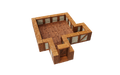 WarLock Tiles: Expansion Pack - 1 in. Town & Village Straight Walls - for just $79.99! 
