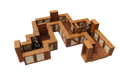 WarLock Tiles: Expansion Pack - 1 in. Town & Village Straight Walls - for just $79.99! 