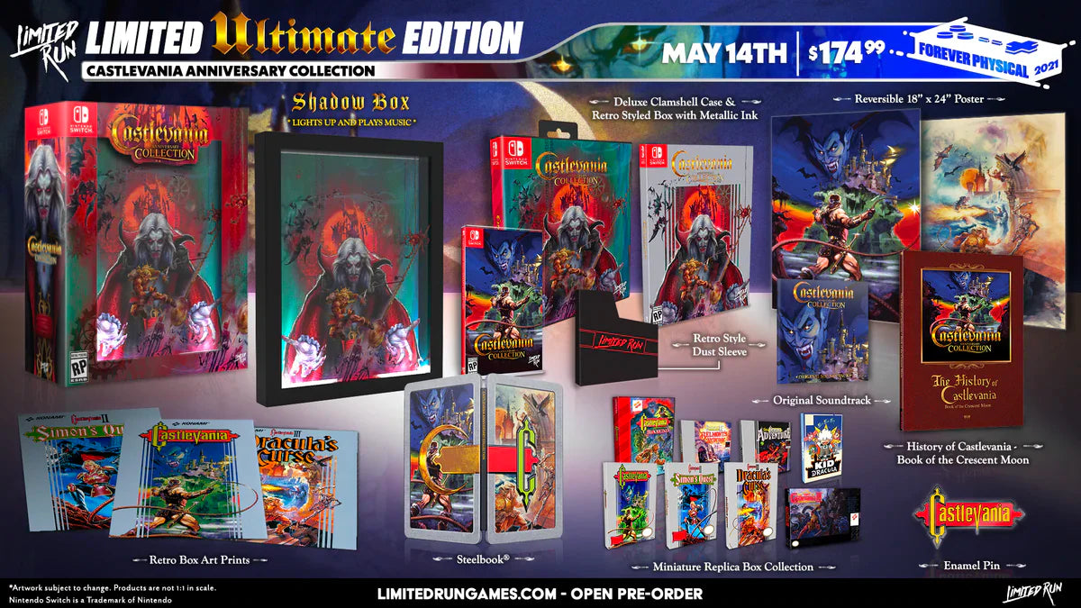 Limited Run #106: Castlevania Anniversary Collection Ultimate Edition (Nintendo Switch) - Just $0! Shop now at Retro Gaming of Denver