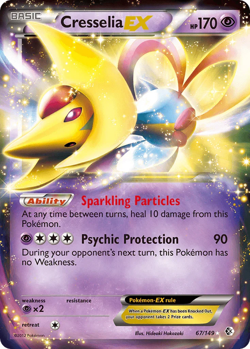 Cresselia EX (67/149) [Black & White: Boundaries Crossed] - for just $6.50! 