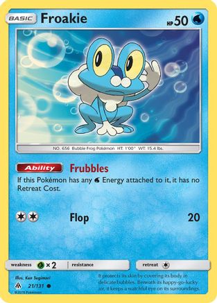 Froakie 021/131 - SM  Forbidden Light - for just $0.10! 