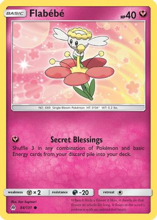 Flabebe 084/131 - SM  Forbidden Light - for just $0.15! 