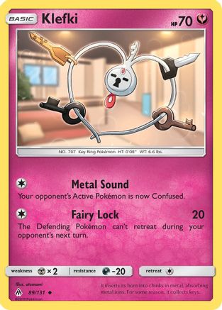 Klefki 089/131 - SM  Forbidden Light - for just $0.10! 