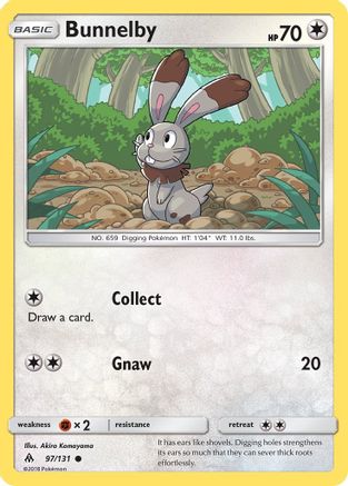 Bunnelby 097/131 - SM  Forbidden Light - for just $0.05! 