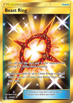 Beast Ring (Secret) 141/131 - SM  Forbidden Light Holofoil - for just $5.50! 