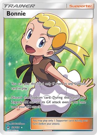 Bonnie (Full Art) 128/131 - SM  Forbidden Light Holofoil - for just $6.33! 