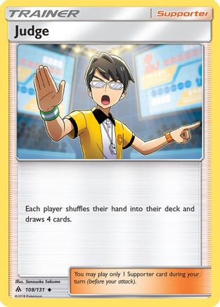 Judge 108/131 - SM  Forbidden Light Reverse Holofoil - for just $0.68! 