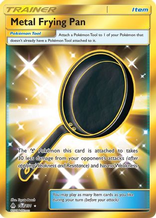 Metal Frying Pan (Secret) 144/131 - SM  Forbidden Light Holofoil - for just $4.98! 