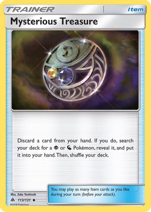 Mysterious Treasure 113/131 - SM  Forbidden Light - for just $0.81! 