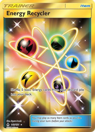 Energy Recycler (Secret) 143/131 - SM  Forbidden Light Holofoil - for just $20.30! 