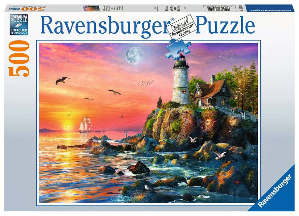 Puzzle: Lighthouse at Sunset - for just $18.49! 