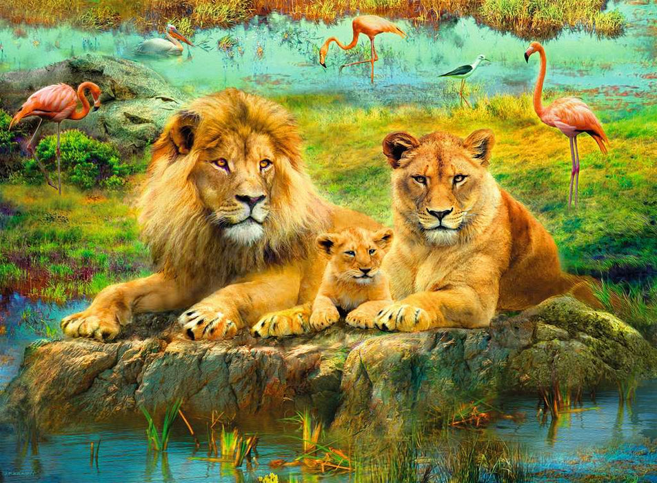 Puzzle: Lions in the Savanna - for just $18.49! 