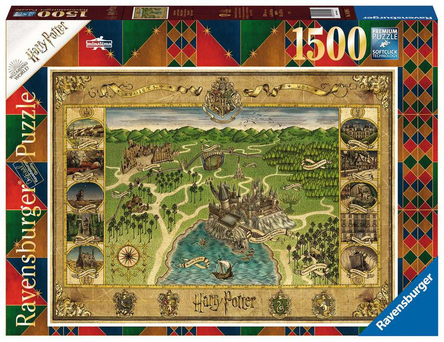 Puzzle: Harry Potter Hogwarts Map - for just $40! 