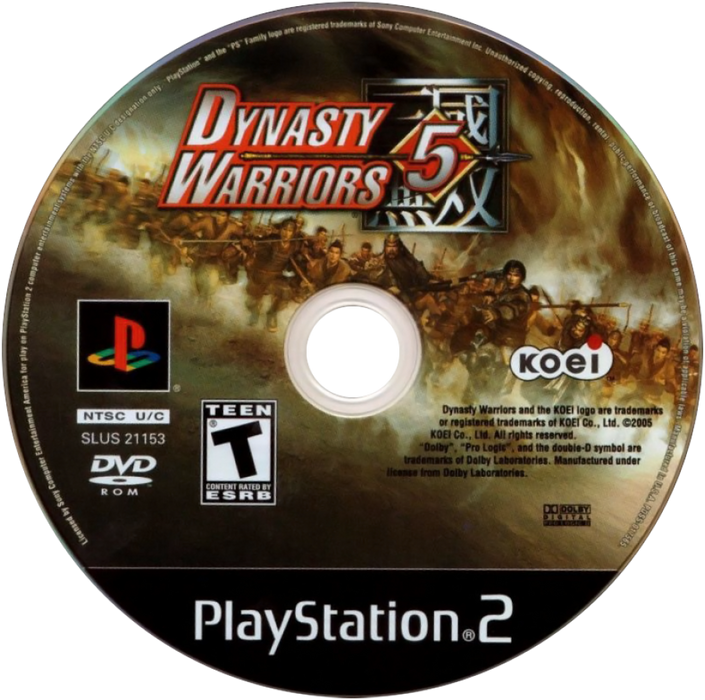 Dynasty Warriors 5 – PlayStation 2 (PS2) - for just $0! 