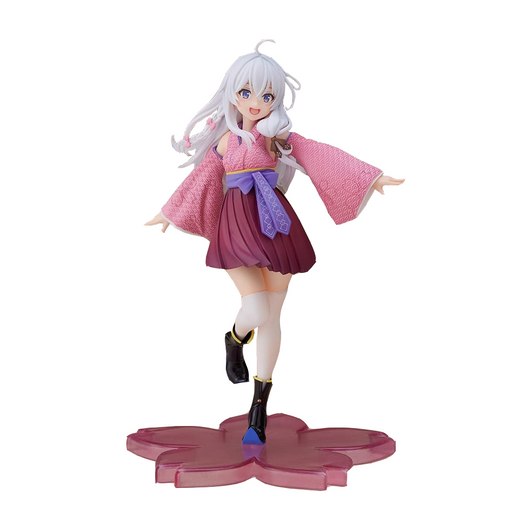 Taito: Wandering Witch: The Journey of Elaina - Elaina (Sakura Japanese Kimono Ver.) Coreful Figure - for just $35.99! 