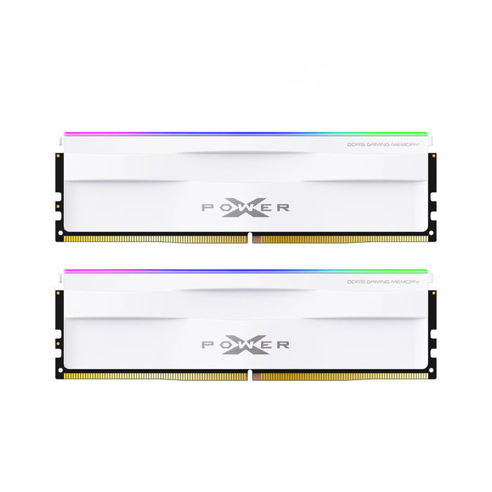 Silicon Power Zenith RGB DDR5 6000MT/s (PC5-48000) CL36 16GB-32GB(2x16GB) AMD Expo/Intel XMP 3.0 Dual Pack 1.35V Desktop Unbuffered DIMM [Black/White] - for just $396.97! 