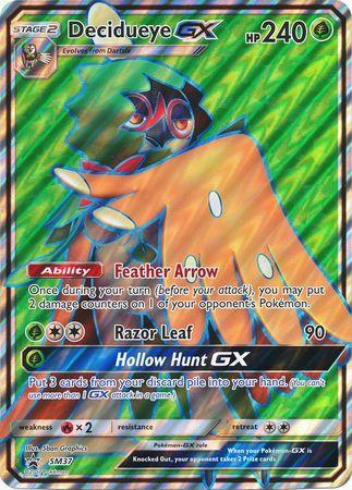 Decidueye GX (SM37) (Jumbo Card) [Sun & Moon: Black Star Promos] - for just $2.60! 
