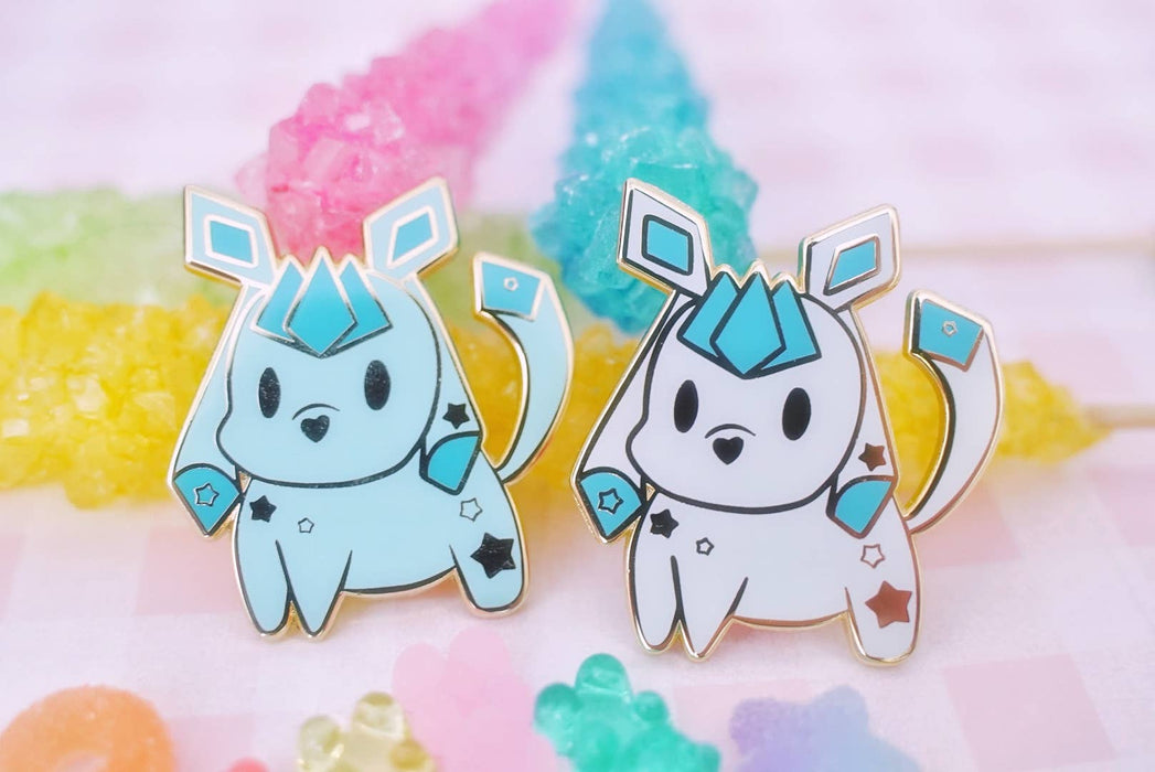 Pokemon: Shiny Glaceon Enamel Pin - for just $12! 