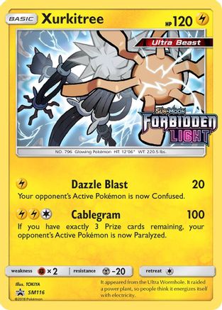 Xurkitree (Prerelease) SM116/248 - SM Promos Holofoil - for just $0.75! 