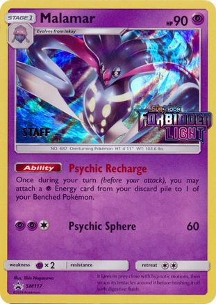 Malamar (Prerelease) [Staff] SM117 - SM Promos Holofoil - for just $0.30! 