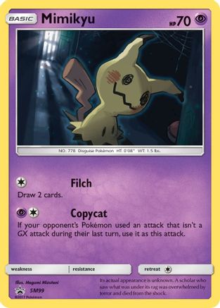 Mimikyu SM99/248 - SM Promos Holofoil - for just $8.77! 