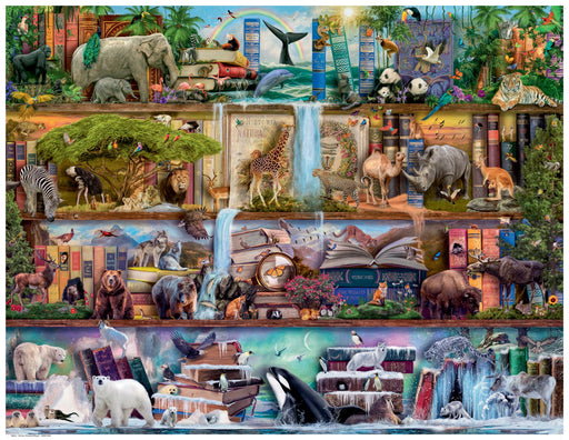 Puzzle: Wild Kingdom Shelves - for just $34.99! 