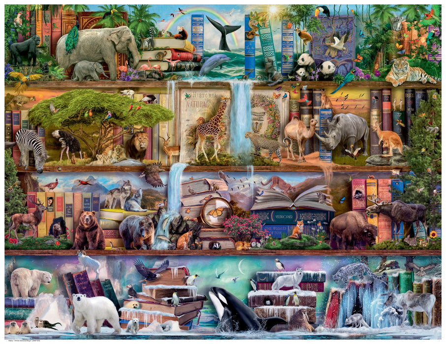 Puzzle: Wild Kingdom Shelves - for just $34.99! 