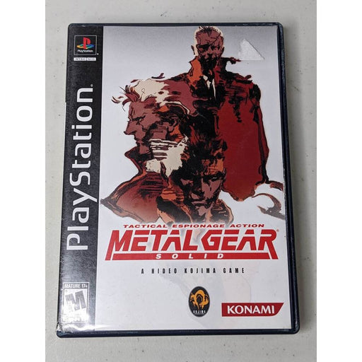 Metal Gear Solid (Long Box) (Playstation) - Premium Video Games - Just $0! Shop now at Retro Gaming of Denver