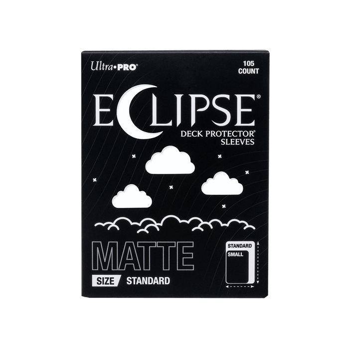 ECLIPSE® Matte Standard DECK PROTECTOR® Sleeves: Arctic White - 105ct - for just $12.99! 