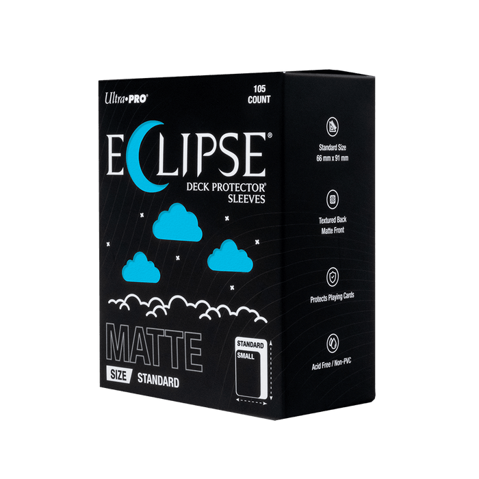 ECLIPSE® Matte Standard DECK PROTECTOR® Sleeves: Sky Blue - 105ct - for just $12.99! 