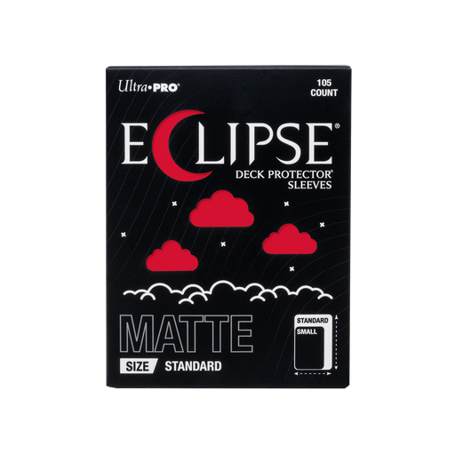ECLIPSE® Matte Standard DECK PROTECTOR® Sleeves: Apple Red - 105ct - for just $12.99! 