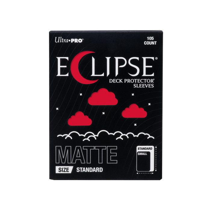 ECLIPSE® Matte Standard DECK PROTECTOR® Sleeves: Apple Red - 105ct - for just $12.99! 