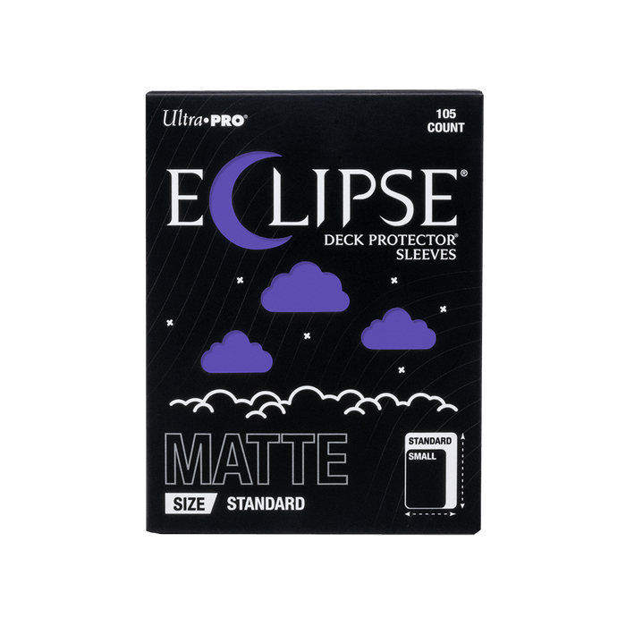 ECLIPSE® Matte Standard DECK PROTECTOR® Sleeves: Royal Purple - 105ct