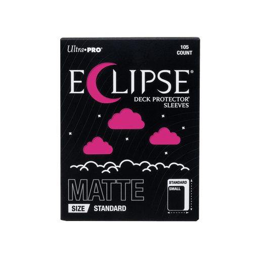 ECLIPSE® Matte Standard DECK PROTECTOR® Sleeves: Hot Pink - 105ct - for just $12.99! 