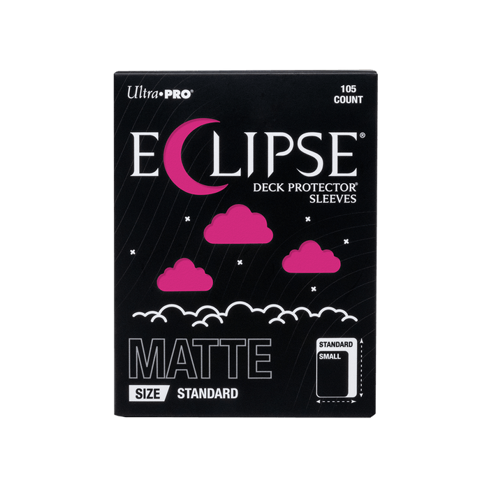 ECLIPSE® Matte Standard DECK PROTECTOR® Sleeves: Hot Pink - 105ct - for just $12.99! 