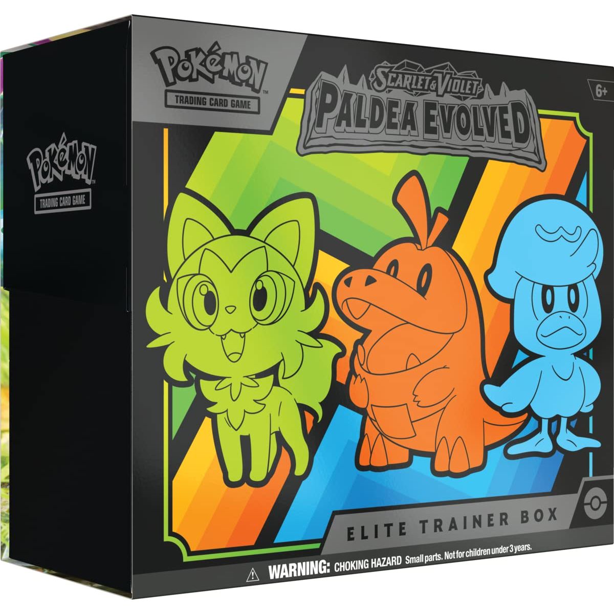 Box Pokémon Coleção Paldea Koraidon Ex 40 Cartas Sprigatito - Verde