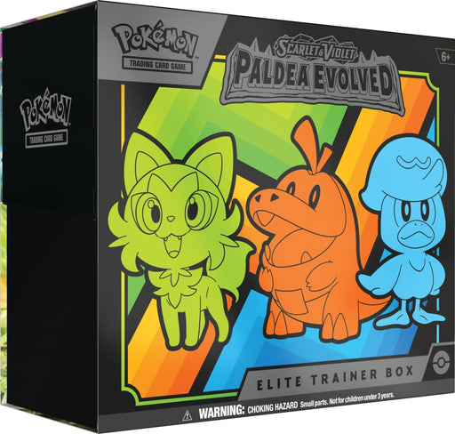 Pokémon TCG: Scarlet & Violet - Paldea Evolved Elite Trainer Box - Premium Novelties & Gifts - Just $49.95! Shop now at Retro Gaming of Denver