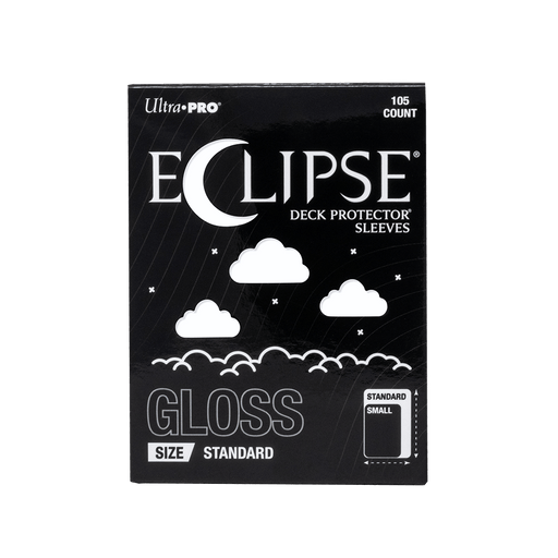 ECLIPSE® Gloss Standard DECK PROTECTOR® Sleeves: Arctic White - 105ct - for just $12.99! 
