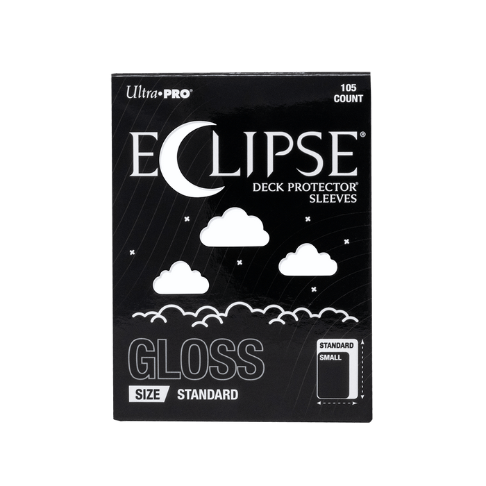 ECLIPSE® Gloss Standard DECK PROTECTOR® Sleeves: Arctic White - 105ct - for just $12.99! 