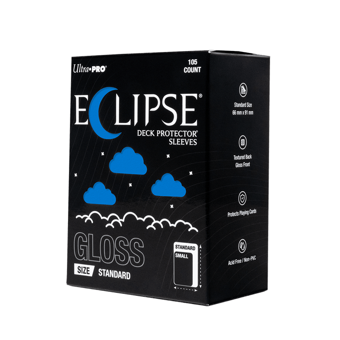 ECLIPSE® Gloss Standard DECK PROTECTOR® Sleeves: Pacific Blue - 105ct - for just $12.99! 