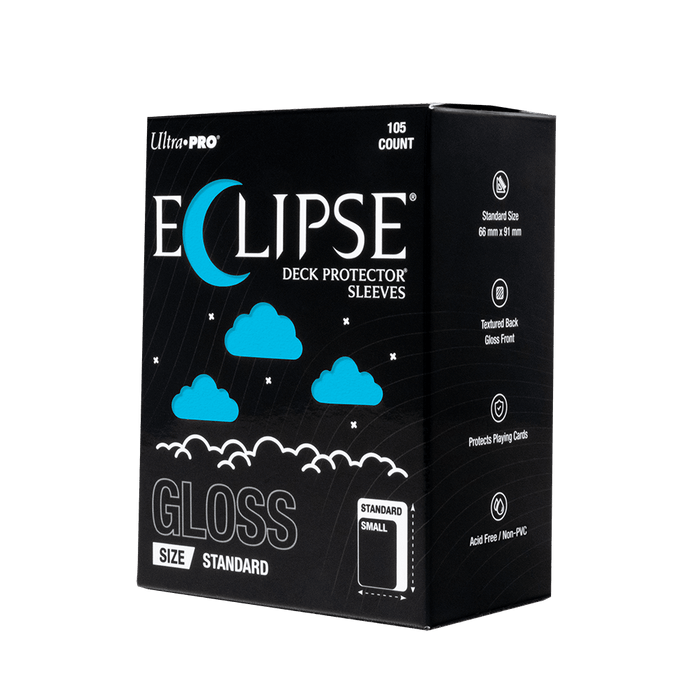 ECLIPSE® Gloss Standard DECK PROTECTOR® Sleeves: Sky Blue - 105ct - for just $12.99! 