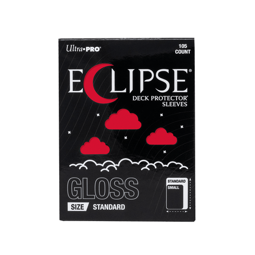 ECLIPSE® Gloss Standard DECK PROTECTOR® Sleeves: Apple Red - 105ct - for just $12.99! 