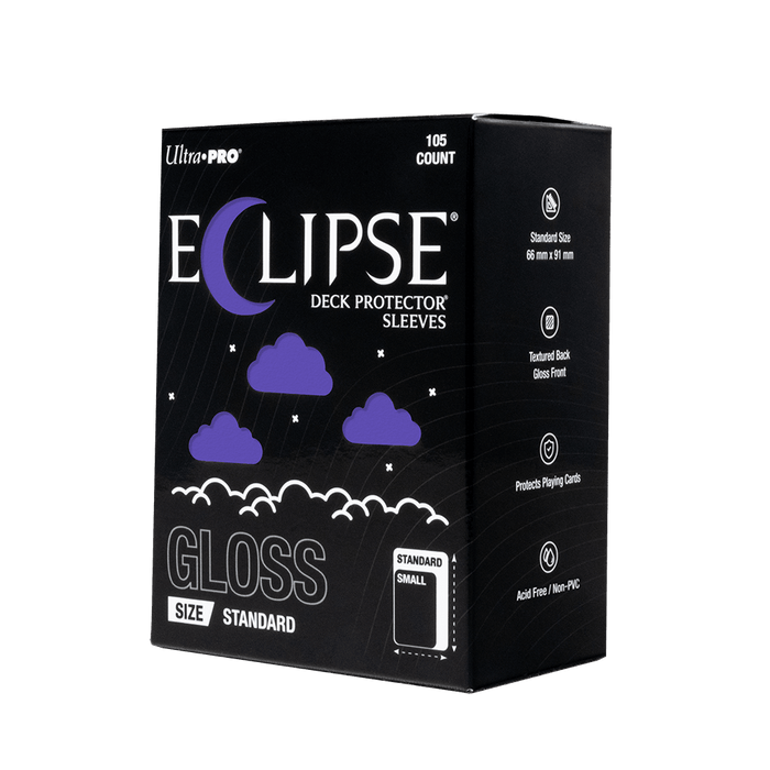 ECLIPSE® Gloss Standard DECK PROTECTOR® Sleeves: Royal Purple - 105ct - for just $12.99! 