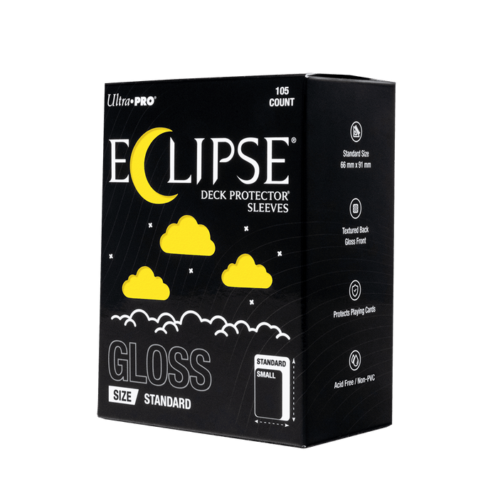 ECLIPSE® Gloss Standard DECK PROTECTOR® Sleeves: Lemon Yellow - 105ct - for just $12.99! 