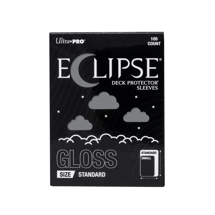 ECLIPSE® Gloss Standard DECK PROTECTOR® Sleeves: Smoke Grey - 105ct - for just $12.99! 