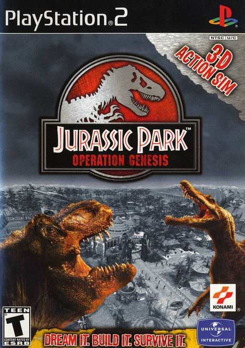 Jurassic Park Operation Genesis (Playstation 2) - for just $0! 