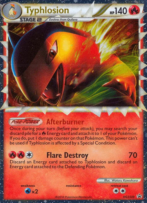 Typhlosion (HGSS09) [HeartGold & SoulSilver: Black Star Promos] - for just $21.05! 