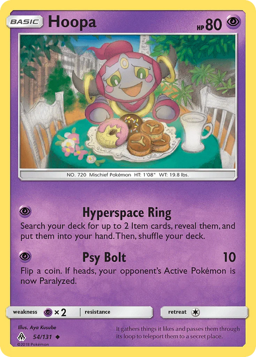 Hoopa (54/131) [Sun & Moon: Forbidden Light] - for just $0.25! 