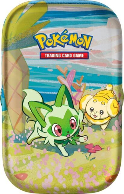Pokemon: Paldea Friends Mini Tin - Sprigatito & Fidough - for just $11.99! 